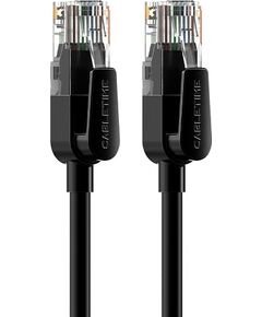 Cabletime Cable Cat6 UTP, 2m, black Tīkla vadi