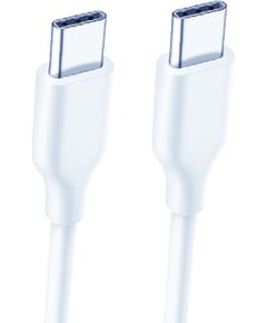 Extradigital Kабель Type-C - Type-C (в сумке, белый, 1.8m) Дата USB-кабели