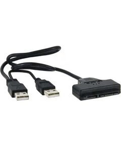 Extradigital USB 2.0 Type-A to SATA 7+15Pin Adapter Korpusi ārējiem HDD, SSD