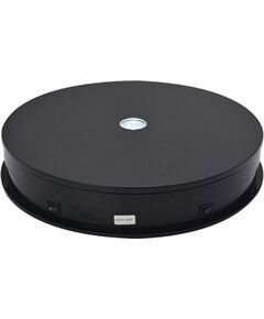 Puluz LED Rotating Turn-Table Display Stand,  Round 30cm, Black Foto studijai