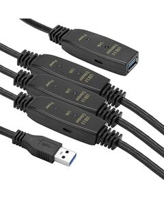 EXD Активный удлинитель USB 3.0 AF - AM, 30м Дата USB-кабели