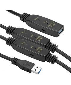 EXD Extension Cable USB 3.0 AF – AM, 20m Data USB kabeļi