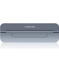 Cabletime Laptop Stand, Gray Palikņi portatīvajiem datoriem