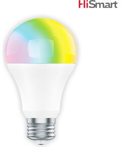 HiSmart  Wireless Smart Bulb A60, 6W, E27, 2700K Signalizācijas Paneļi 