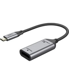 Cabletime Adapter USB-C (M) to DisplayPort (F), 4K/60Hz, with gold-plated connectors Dažādi vadi