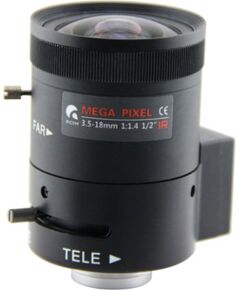 Extradigital Lens  HD 1/2" 3.5-18mm 03518DC Объективы