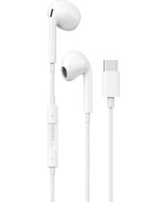 Dudao   Dudao In-Ear Headphones with USB Type-C Connector White (X14PROT) Austiņas