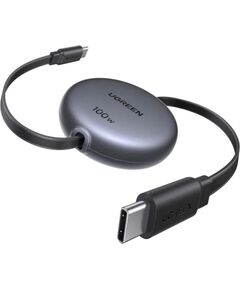 Ugreen   USB-C to USB-C PD Fast Charging Retractable Cable 100W Max 1m Дата USB-кабели