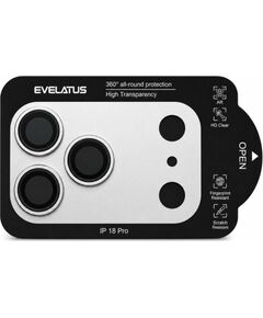 Evelatus Apple  iPhone 18 Pro Full body Camera Lens Protection Premium Silver Защитная пленка для экрана