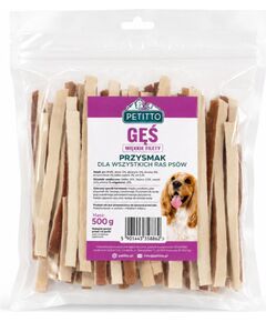 PETITTO - Miękkie sandwiche z gęsi - dla psa Suņu barība