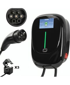 Зарядная станция для электромобилей Reach EVCS8L Type2 16A 11kW 5.0m DLM Elektro Auto lādēšanas piederumi