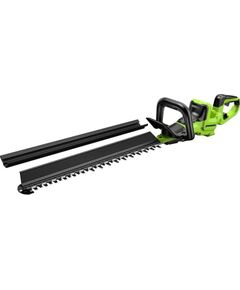Bezvada dzīvžogu šķēres Greenworks HT6102A1; 24 V (bez akumulatora un lādētāja) Ножницы для травы и кустов
