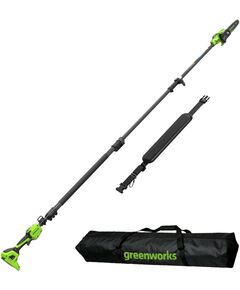 Teleskopiskā zaru zāģa piederums Greenworks PS24BLTA1; 24 V; 20 cm (bez akumulatora un lādētāja) Motorzāģi
