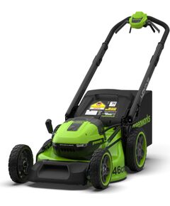Akumulatora zāles pļāvēja pašgājējs Greenworks LM4604SA1; 40 V; 46 cm (bez akumulatora un lādētāja) Zāles pļāvēji