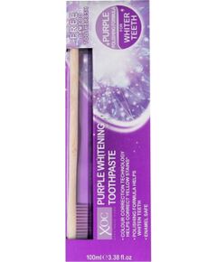 Xpel Oral Care / Purple Whitening Toothpaste 100ml Zobu pastas un mutes dobuma skalojamie līdzekļi