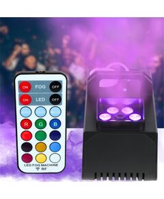 LIGHT4ME FOG VERTI 400 LED vertikālā dūmu mašīna ar RGBW efektu Diskotēku un ballīšu apgaismojums