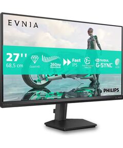 Monitors Philips EVNIA 68,5cm (27,0") 27M2N3500PF 16:09 HDMI+DP black/grey Новинки Компьютерная техника