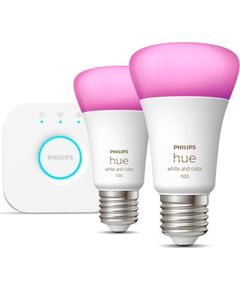 Philips Hue KOMPLEKTS + 2 x E27 9W RGBW (929002468810) Jaunumi - Datori