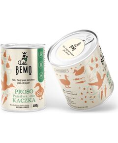 4Vets Bemo PROSO Państwa, oto KACZKA! Mokra karma dla psa 400g Suņu barība