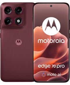 Motorola Edge 70 Pro 5G 12/512GB Bordo  (PBC20005PL) Новинки Компьютерная техника