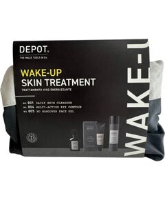 Depot Set Depot: 800 Skin Specifics No. 805, Hyaluronic Acid, Refreshing, Gel, For Face, 50 ml + 800 Skin Specifics No. 801, Activated Charcoal, Detoxifying, Cleansing Gel, For Face, 50 ml + 800 Skin Specifics No. 804, Vitamin E, Anti-Ageing, Day & Night, Духи и косметика