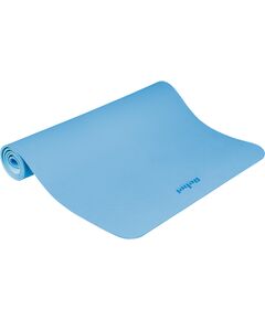 Vingrošanas paklājiņš jogai, pilates, fitnesam, 200x90cm, biezums 1cm, TPE materiāls, zils, REBEL ACTIVE Vingrošanas paklājiņi