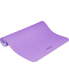 Vingrošanas paklājiņš jogai, pilates, fitnesam, 200x90cm, biezums 1cm, TPE materiāls, violets, REBEL ACTIVE Vingrošanas paklājiņi