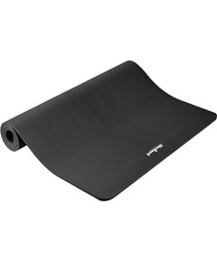 Vingrošanas paklājiņš jogai, pilates, fitnesam, 190x115cm, biezums 2cm, NBR materiāls, melns, REBEL ACTIVE Vingrošanas paklājiņi