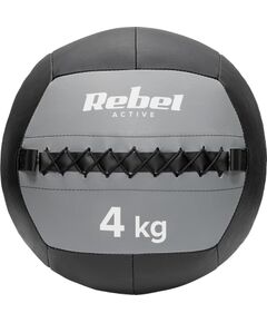 Medicīniskā bumba vingrošanai 4 kg REBEL ACTIVE Pildbumba 