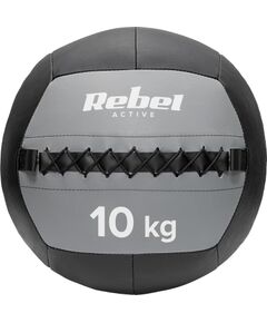 Medicīniskā bumba vingrošanai 10 kg REBEL ACTIVE Pildbumba 