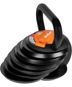 Čuguna svaru bumba, regulējama 9kg, REBEL ACTIVE Весовые мячи