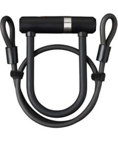 JĀ U veida slēdzene AXA Newton Mini Pro + kabelis 100/10 Другие аксессуары для велосипедов