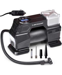 DUNLOP AUTOMAŠĪNAS KOMPRESORS 12V, 150 PSI AR ELEKTRONISKU SPIEDIENA MĒRĒTU Kompresori