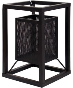 Laterna metāla Livio 16x16x25cm, melna Наружное освещение