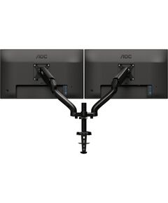 AOC dubultais galda stiprinājums AD110D0 13"-32" 2-9KG Vesa black TV un monitoru stiprinājumi, kronšteini