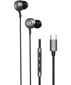 Evelatus   Crystal Clear Audio headphones with Type-C with microphone Black Наушники