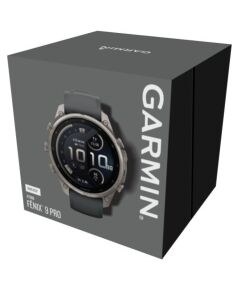 Garmin   Fenix 9 Pro – inReach, 47mm
Titanium with Graphite/Black Silicone Band Smart-Watch Умные часы