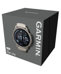 Garmin   Fenix 9 Pro – inReach, 43mm
Titanium with Fog Grey/Dark Sandstone Silicone Band Smart-Watch Умные часы