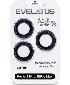 Evelatus Apple  iPhone 18 Pro / 18 Pro Max Camera Lens Protector Armor Black Защитная пленка для экрана