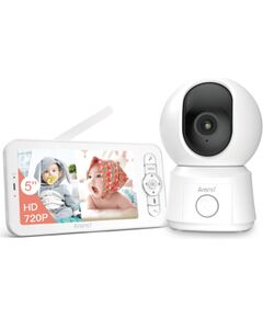 Arenti 2MP/1080P Wi-Fi Video Baby Monitor Kit with LCD Video novērošanas kameras