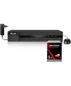 Rejestrator HiLook Rejestrator TVI Hilook by Hikvision 4 kanały DVR-4CH-5MP Videoreģistrātori NVR