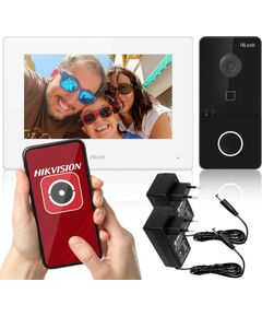 Hikvision Zestaw wideodomofonowy IP Hilook (IP-VIS-SLIM-W)  Video Domofoni