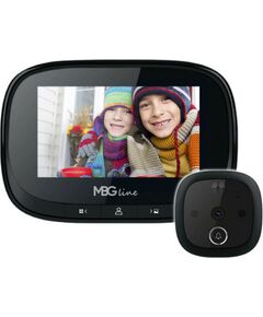 Wizjer do drzwi kamera MBG Line SF55 Black Edition Videoreģistrātori NVR