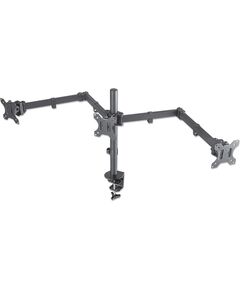 MANHATTAN Monitorarm für 3 Displays 13"-32" bis 7kg pro Disp TV un monitoru stiprinājumi, kronšteini
