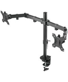 Deltaco TIS 13"-32" 2TFT Black Max.16KG TV un monitoru stiprinājumi, kronšteini