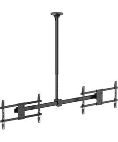 Equip Deckenhalterung 32"-60"/2TFT  40Kg Manu Dual-Screen sw lite Retail TV un monitoru stiprinājumi, kronšteini