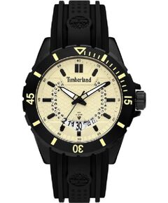 Pulkstenis TIMBERLAND vīriešu 15578JSB-14P (MEDFORD 46MM beige 3H datums black silikons) Jaunumi - Audio-Video