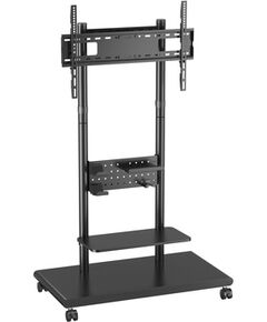Equip Bodenstandhalter  50"-90"/1TFT  60kg Mobil+Ablage   sw TV un monitoru stiprinājumi, kronšteini