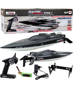 Leantoys FT011 Remote Controlled RC Brushless Motorboat 55km/h Радиоуправляемые Игрушки