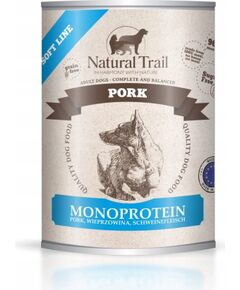 Natural Trail NATURAL TRAIL PIES pusz.800g SOFT LINE    MONOPROTEIN PORK Suņu barība